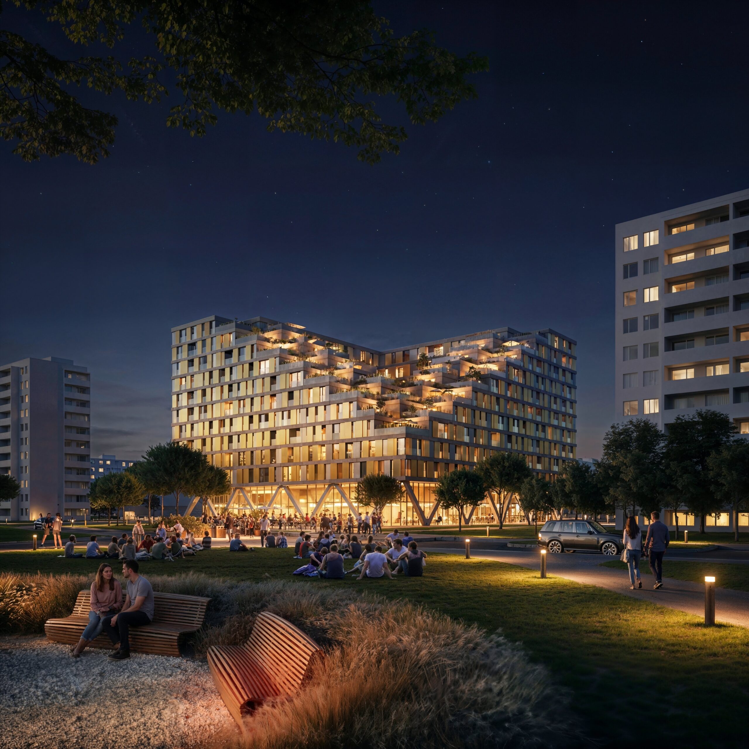 Block of Flats, Prague